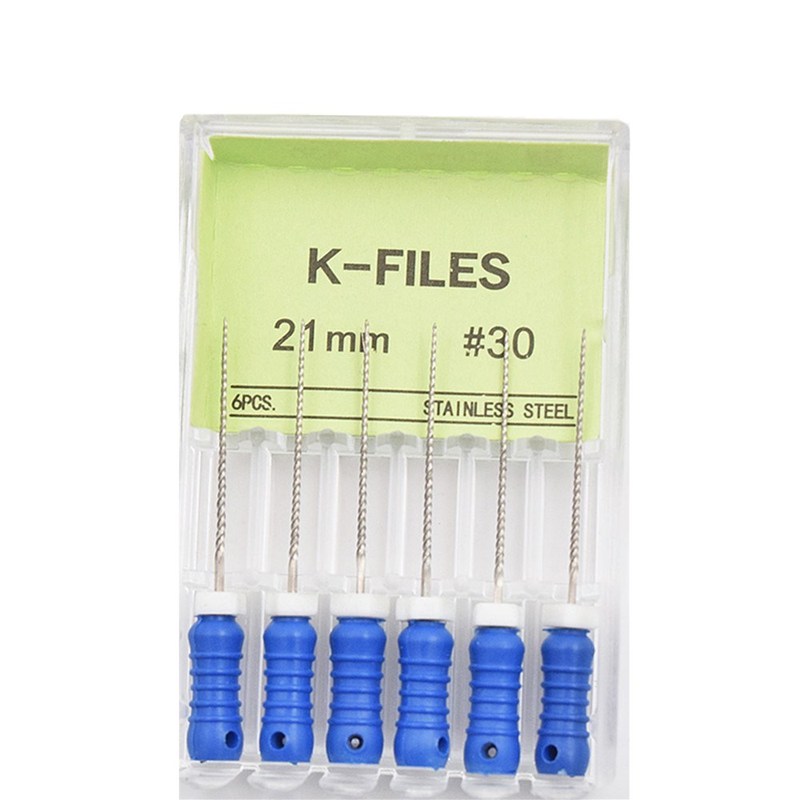 极速Dental Free Shipping 10boxes Stainless Steel K File 21mm