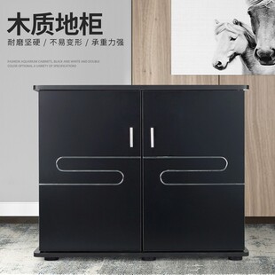 鱼缸水族箱家用底柜木质地柜储物柜子鞋柜50/60/80/100/120CM底座
