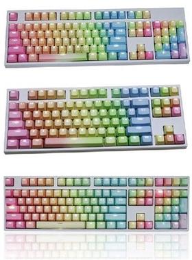 1 Set Replaceable PBT Keycaps 87 104 108 Transparent
