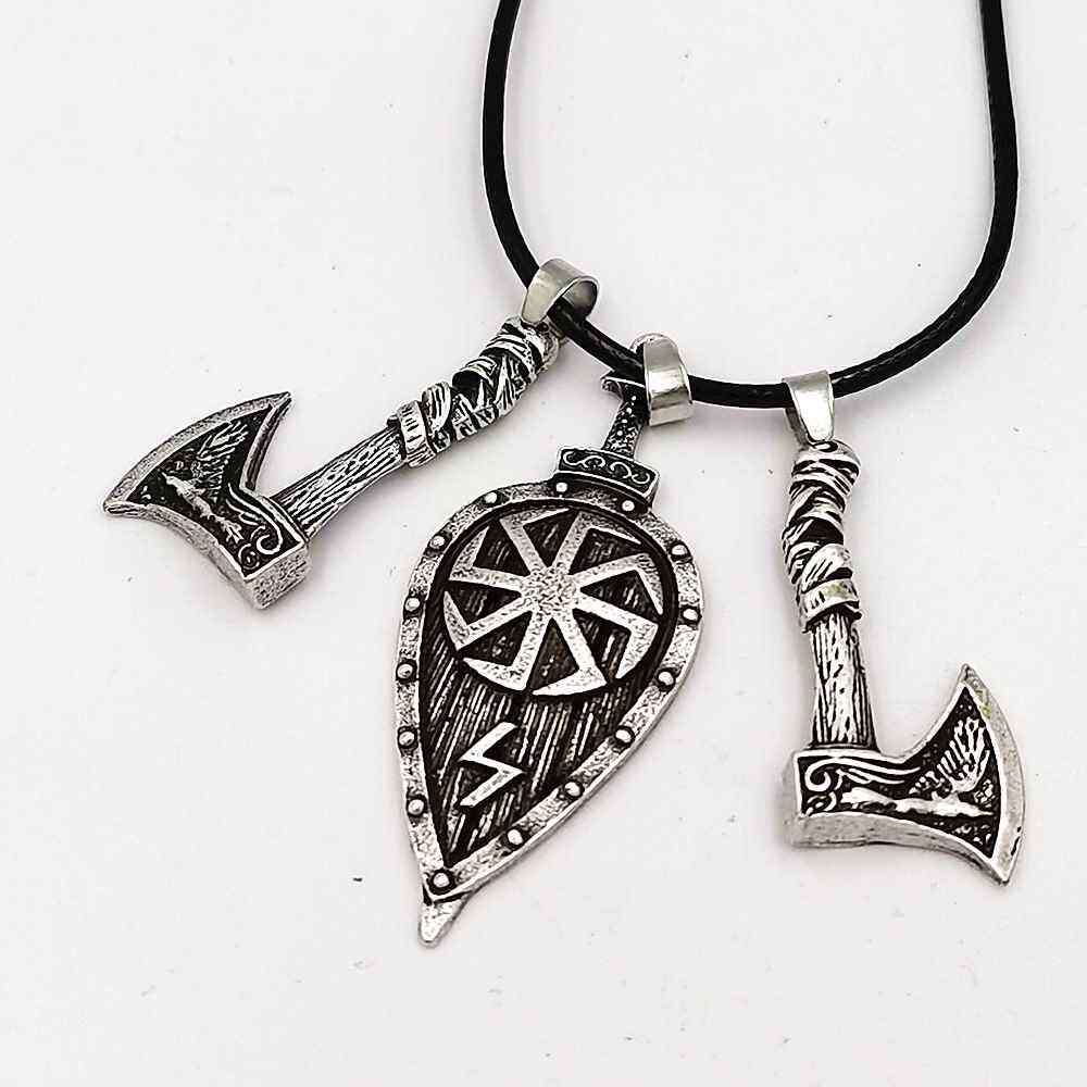 Freeship Norse Pirate Viking Odin raven Wolf Slavic Amulet S