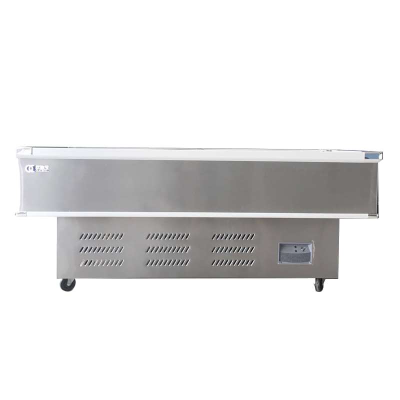 欧驰宝1.6米生鲜柜保鲜卧式展示柜铜管冰箱冷藏冰柜冰箱