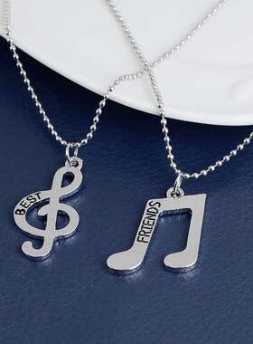 Zhijia Jewelry Simple Fashion Best Friends Personality Music