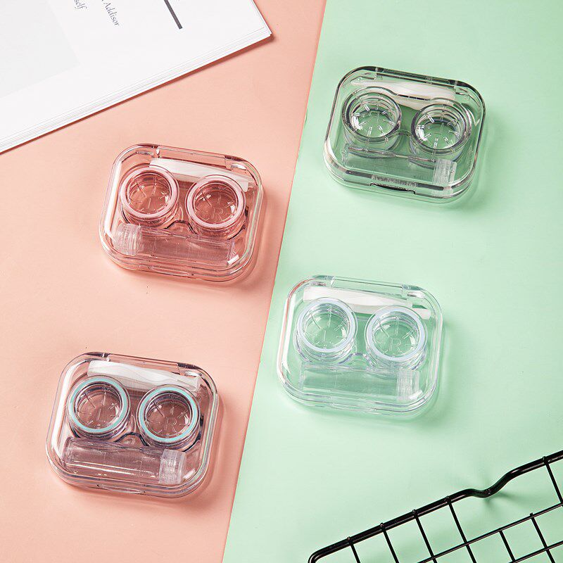 rtable Contact Lens Box for Women Travel Contact Lenses Case