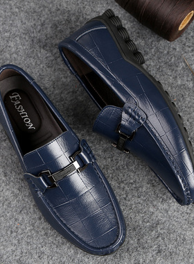 Newest Men Shoes Leather Genuine Casual Loafers Men Moccasin