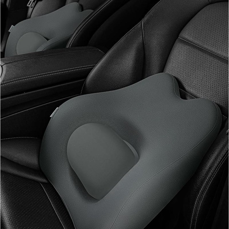 尚礼 车载腰靠垫可调节靠背护腰托坐垫汽车座椅办公室车用腰靠枕