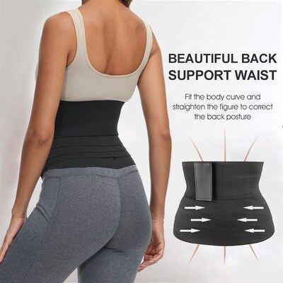 Waist Trainer for Women Snatch Me Up Bandage Wrap Lumbar Wai