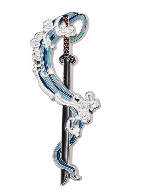 Cool Demon Slayer Kimetsu no Yaiba Sword Enamel Pin Blade of