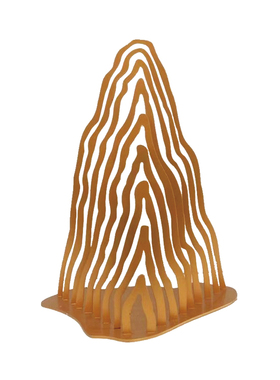 铁艺假山摆件别墅酒店售楼部户外园林金属工艺品装饰落地造景摆设