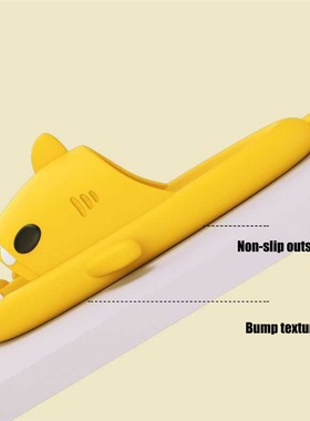 Shark Clapper Bathing Slides Shoes Summer Man Flip Flops Cut