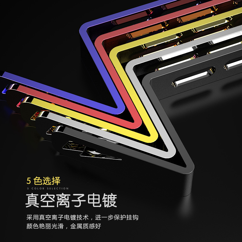 摩托踏板车后视镜挂钩小牛改装配件NK250通用多功能扩展灯架头盔