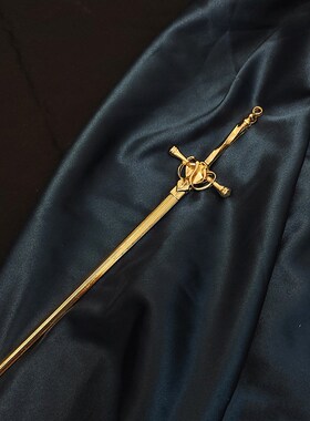 Vintage Hair Stick Sword Pendant Alloy Chinese Hanfu Hair Ac