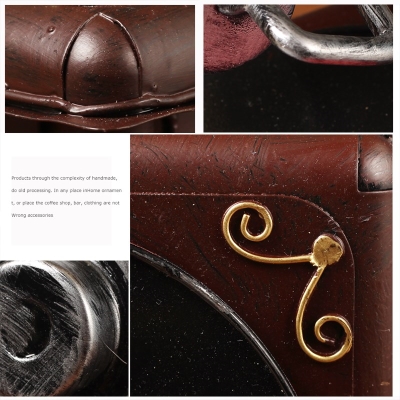 极速衣柜上摆设墅样板房酒店装饰摆件家居客厅酒柜铁艺留声机模型