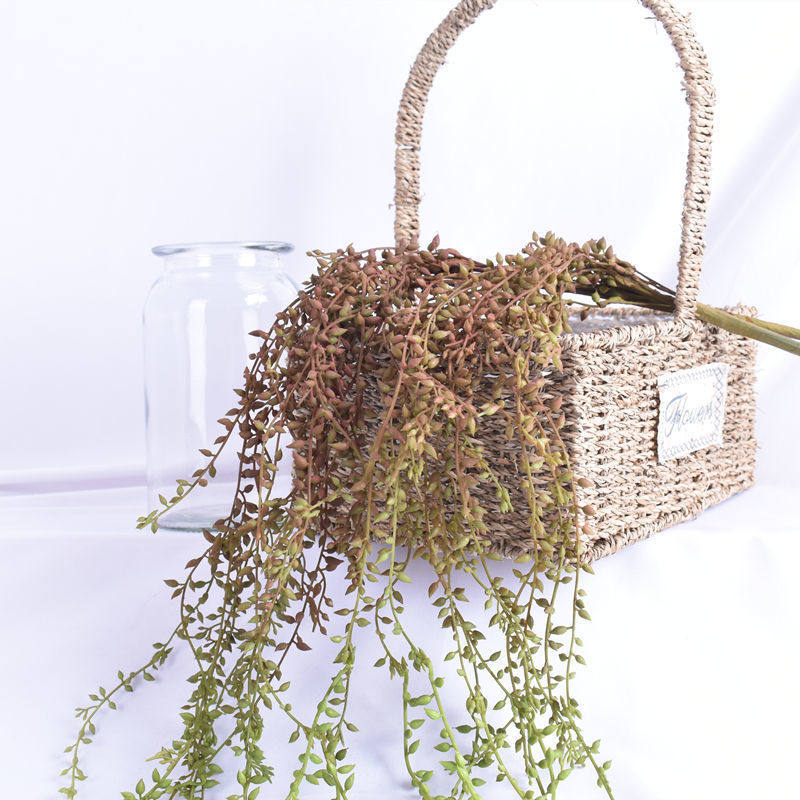 仿真情人泪珍珠吊兰长枝植物壁挂多肉假绿植藤条缠绕家居吊顶装饰