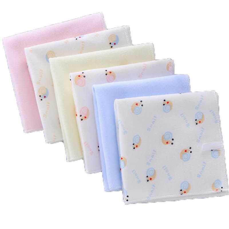 口水小方巾新生婴儿纯棉纱布手巾宝宝洗脸沙布纱巾超软新生儿毛巾