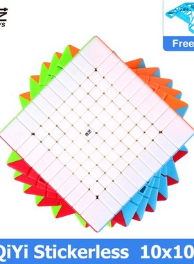 QiYi 8x8 9x9 10x10 Professional 100 on 100 Rubix Magic Cube