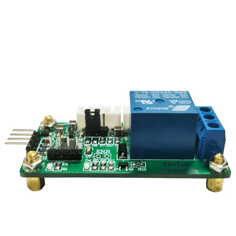 计数传感器模块 光电/霍尔开关传感器 脉冲信号计数测频器 串口