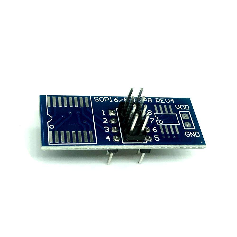 CH341/XTW100转接板 SOP8/16转DIP8 贴片转直插 转接板编程器适用,3C数码配件,USB多功能数码宝,淘宝优惠券,粉丝福利购,淘宝优惠卷