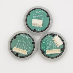 电梯按钮A4J16467轿厢数字外呼黑边盲文不锈钢字片适用巨人通力