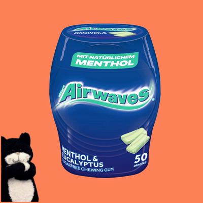 Airwaves无糖口香糖 德国直邮【满300包邮】