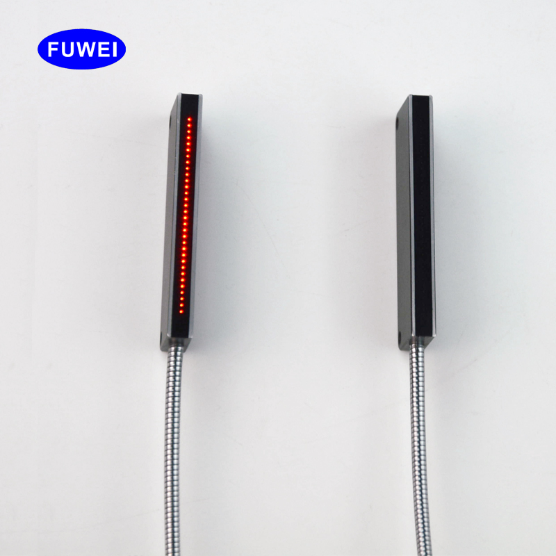 极速对射矩形矩阵宽区域光纤传感器计数放大器光栅感应FWT32-59ML