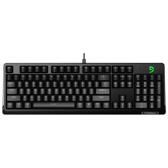 极速.富勒(Fühlen)第九系 G900S纯享版 黑轴 PBT键帽樱桃键盘.