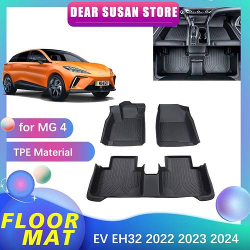 Car Special Floor Pad for MG 4 MG4 MuLan EV EH32 2022 2023 2