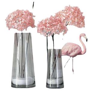 绣球干燥花花束真花鲜花干燥花真花永生花干燥花带花瓶干燥花套装