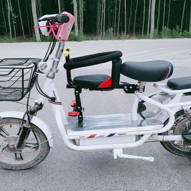 电动车宝宝座椅前置电儿童电瓶车踏板车电车小孩宝宝安全坐椅凳子