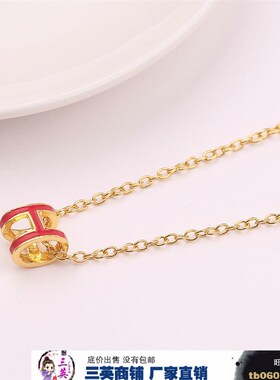 H合金女厂家直销三英商铺热卖韩版简约时尚抖音网红同款 项链合金