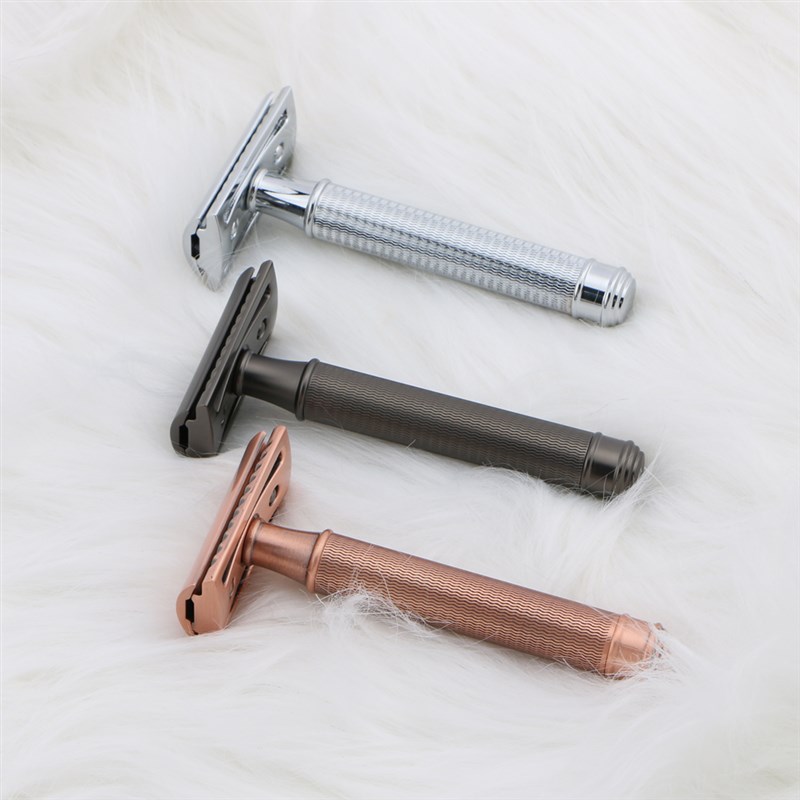 极速HAWARD Safety Razor For Men&Women Metal Manual Shaving R