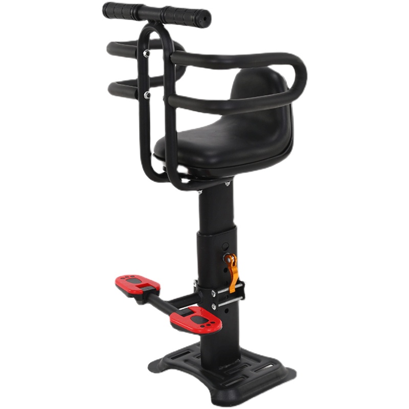 电动摩托车儿童坐椅子前置婴儿宝宝小孩电瓶车踏板车安全座椅前座