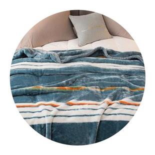 新真爱毛毯冬季双层加厚珊瑚绒毛毯被子办公室午睡盖毯学生宿舍床