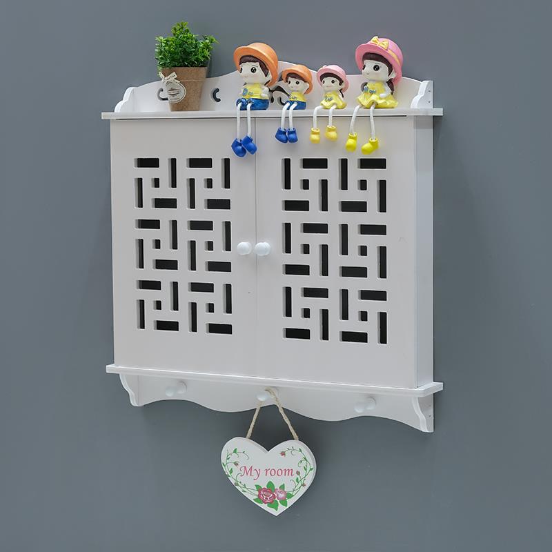 免打孔客厅强弱电闸壁挂装饰画多媒体遮挡箱电表箱相框变电空开盒