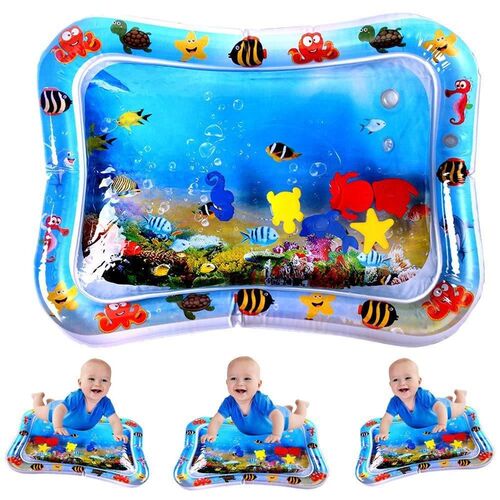 极速Baby prone on mat mat cool summer cold inflatable water