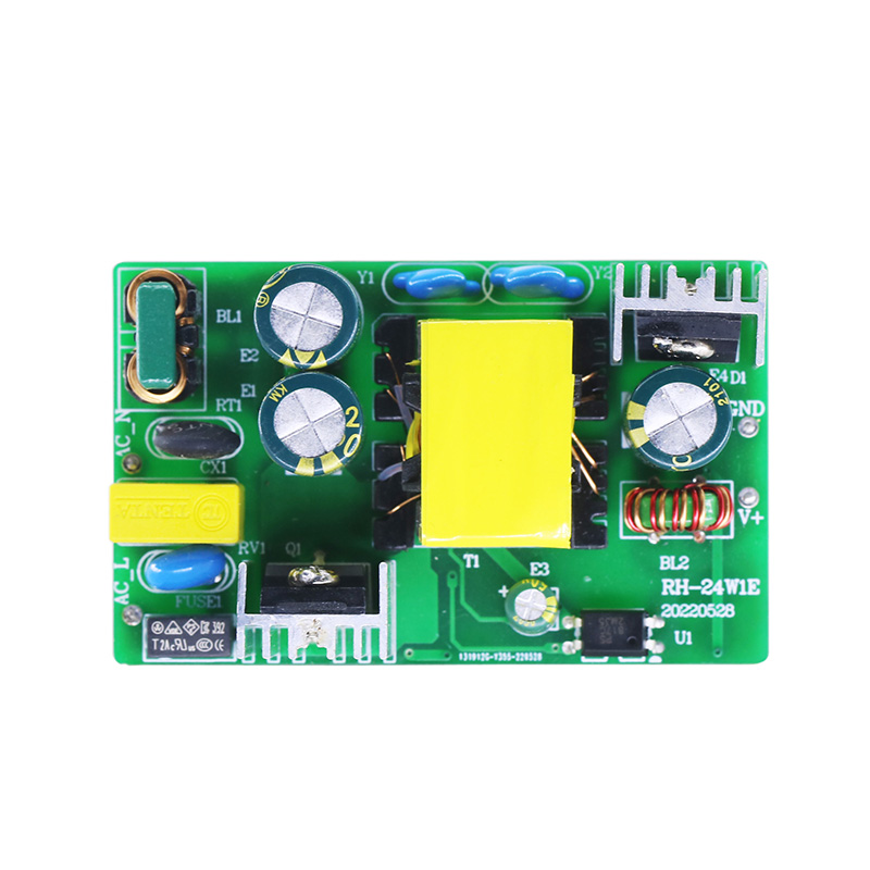 5v4a开关电源模块 380v转12v2a15v18v24v24w直流稳压隔离acdc裸板