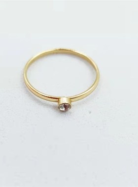 Fashion set ring ins simple wavy ring personality finger ope