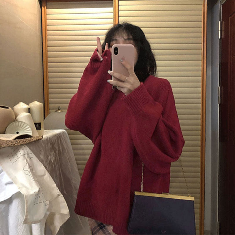 2024新款高级感超好看的宽松毛衣