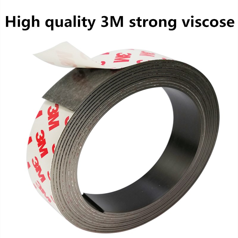 Strong Flexible Magnet Strip Self Adhesive Magnetic Tape Rub
