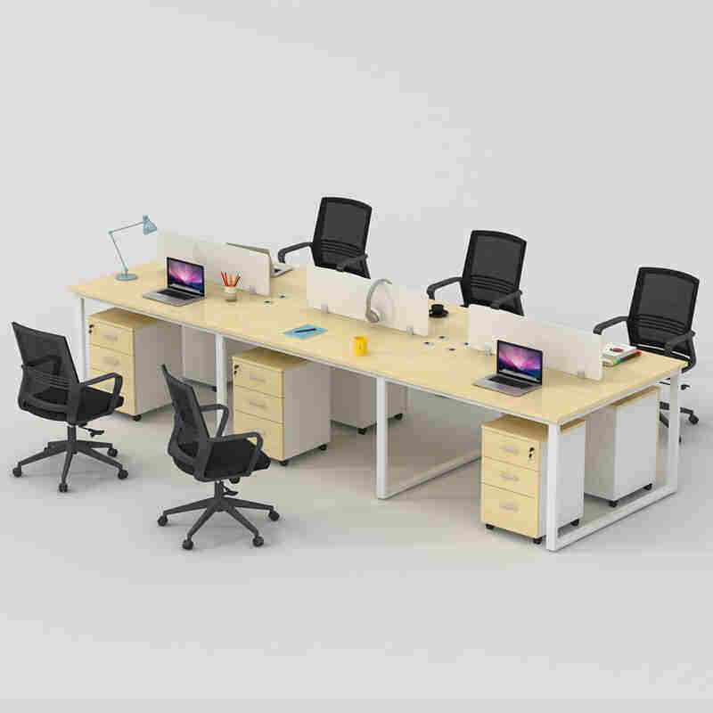 办公家俱办公桌组合屏风工作位卡座简约现代职员办公桌椅电脑