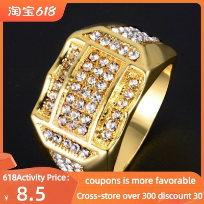rose gold male zirconia jewelry rings men ring for women