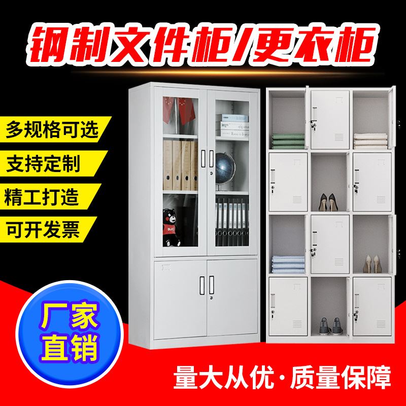 苏州厂家直供办公钢制文件柜资料档案不锈钢文件柜更衣柜