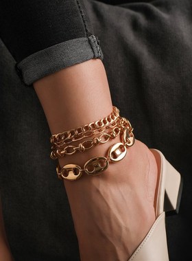 Jewelry womens foot decoration set fashion exaggeration per