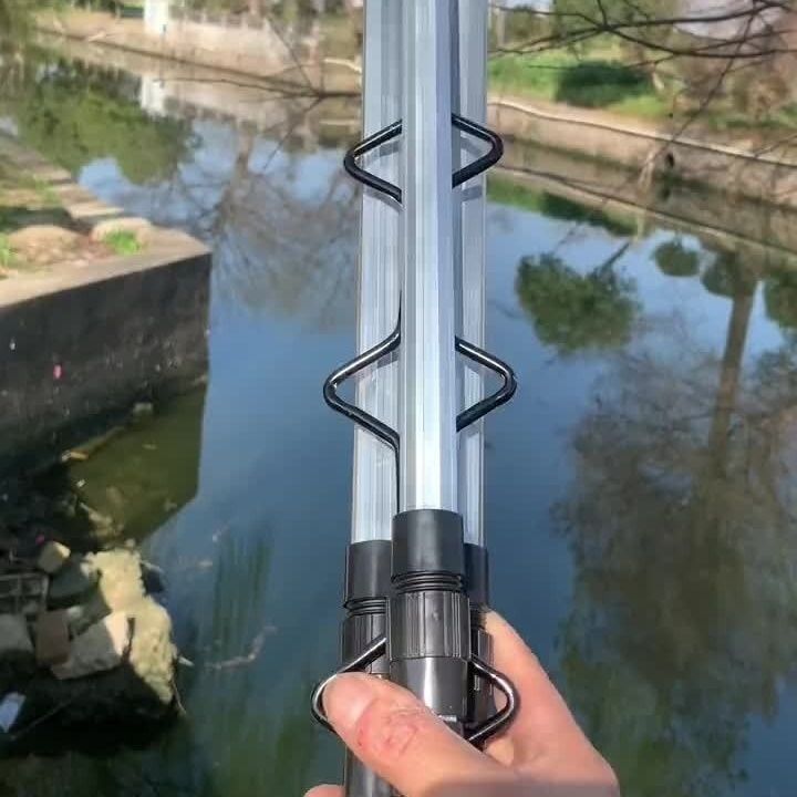 海杆简易支架三角架海杆钓鱼炮台多功能多杆远投海竿支架鱼竿展架