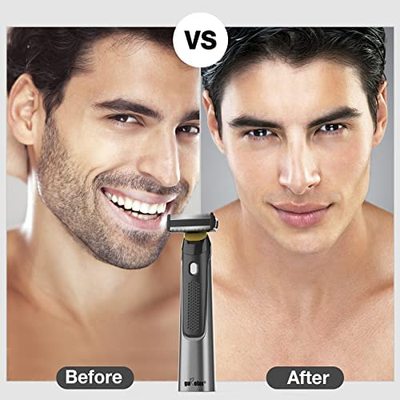 Gurelax Beard Trimmer for Men  Electric Razors and Shavers w