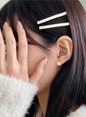 林有有 新款韩版饰品S925纯银戒指手工扭绳三线戒指戒指首饰时尚