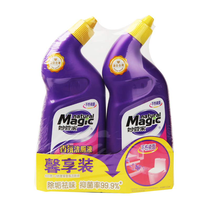 妙管家香氛洁厕液特惠装 600克*2/组