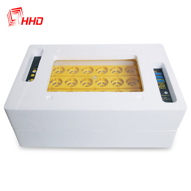 小型家用24枚小鸡孵化器 家禽芦丁鸡蛋孵蛋器孵化设备孵化机