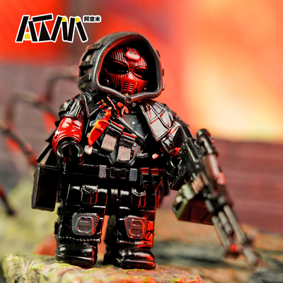 三角洲行动干员老赛塞赛伊德零号大坝乐高人仔积木赛义德手办玩具