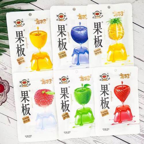 忘不了果板果冻果冻条零食多口味水果果味果冻夏季休闲小零食