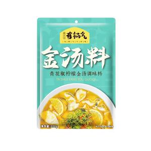 有锅气酸汤肥牛调料商用金汤酸辣金针菇清汤汤料酸菜鱼底料100g